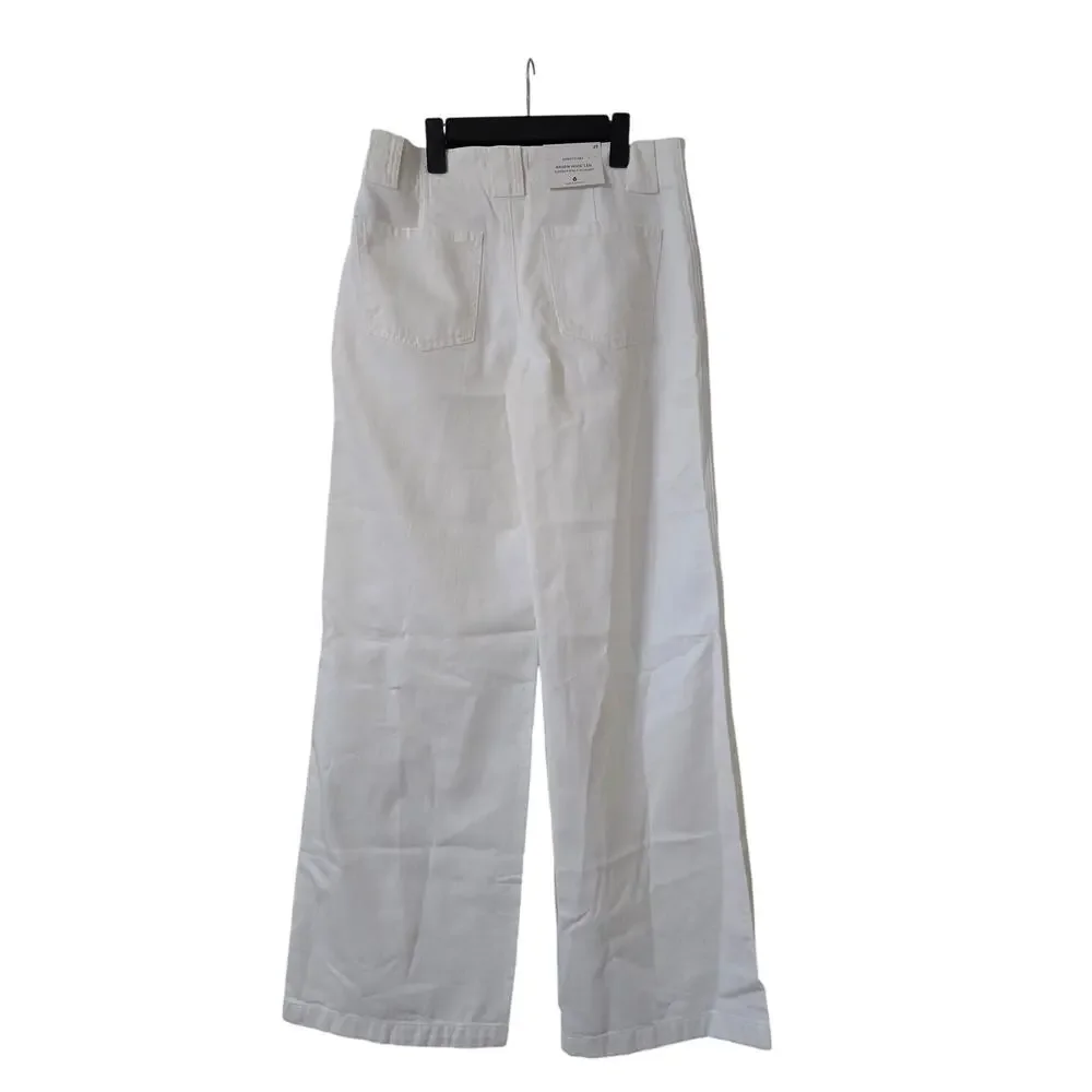NwT Arden Wide Leg Jeans Brilliant White size 28" waist - Picture 5 of 10